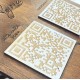 Επιτραπέζιο Stand με Λογότυπο & QR | Διπλής  Όψης | 25 x 20cm